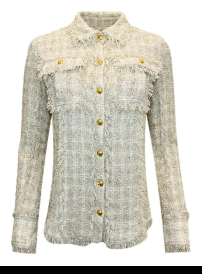 Balmain Boucle shirt EU36