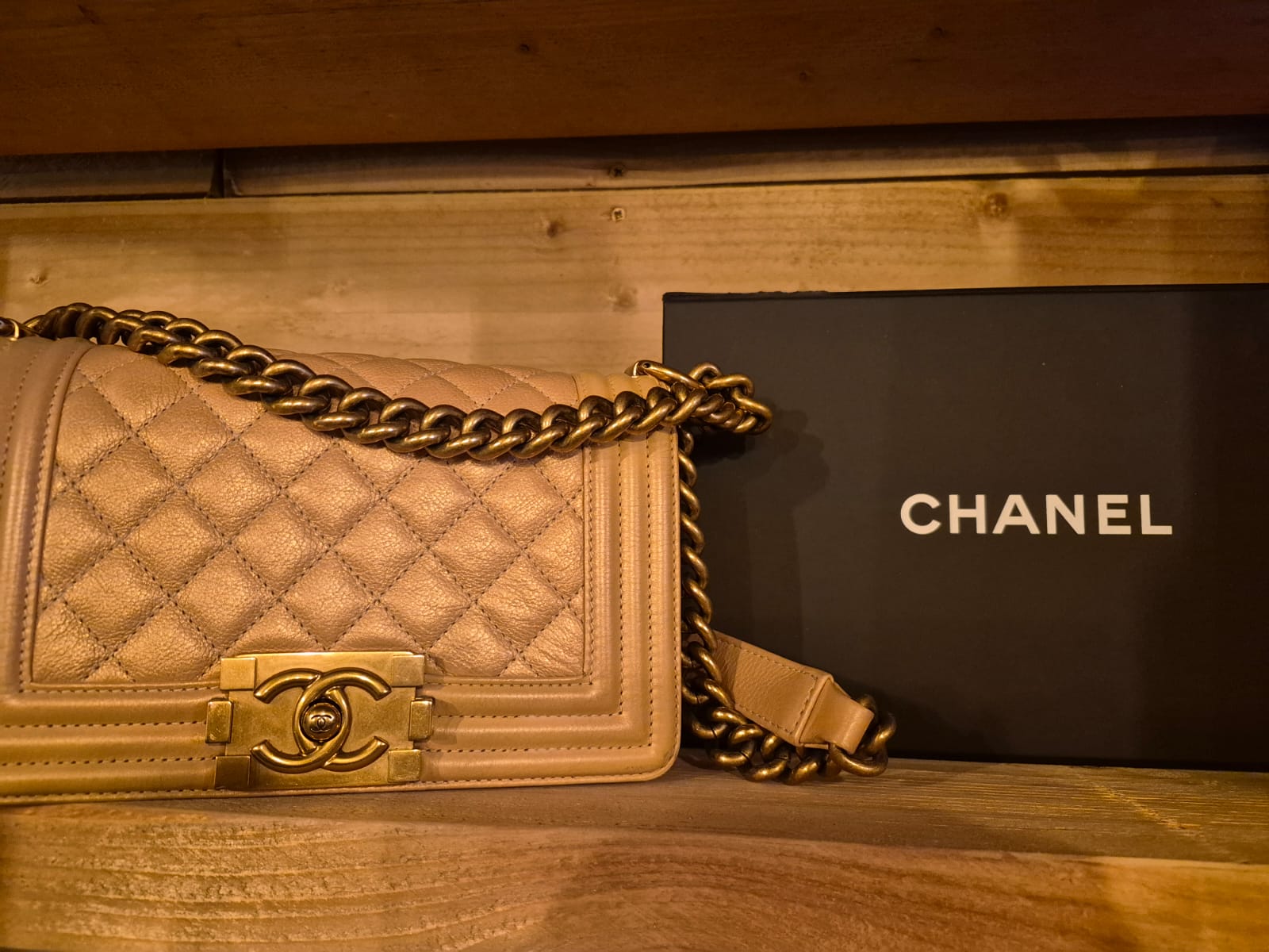 Chanel Handbag & Box - The Clothes Hanger